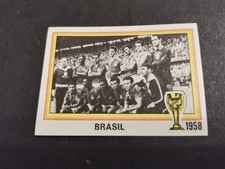 PANINI WORLD CUP STORY  STICKER N° 14 BRESIL 1958 DOS SONRICS