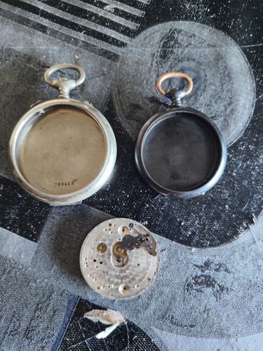 Lot boîtiers montre gousset - montre,
