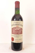  saint-émilion château petit-faurie-de-soutard grand cru classé (b1) rouge 1970 