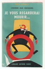 Rex Stout L'homme aux