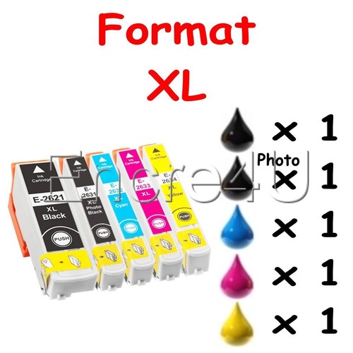 Lot cartouches epson non - 5,