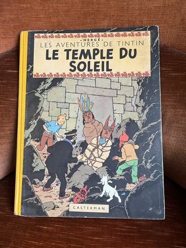 Tintin temple soleil b3 - tintin,
