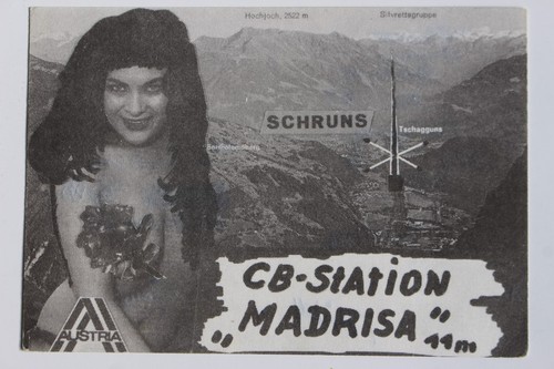 Carte postale qsl radio - carte,
