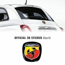 Autocollant 3D Logo ABARTH