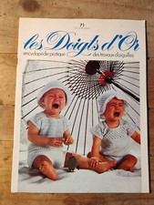 Magazine - Les Doigts D'or - Numéro 71 - + Patrons - 1977