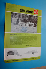 Prospectus Tracteur Presse Markant  CLAAS Tractor Traktor Brochure Prospekt