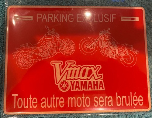 Plaque parking exclusif - exclusif, yamaha