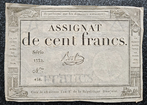 France francia assignat - france,