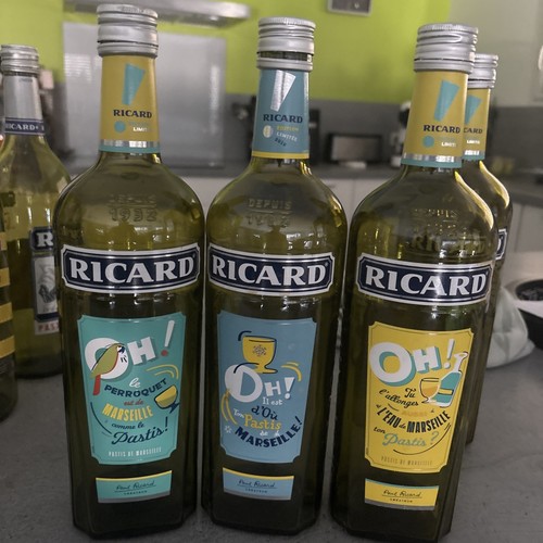 Bouteille litre ricard - bouteille,