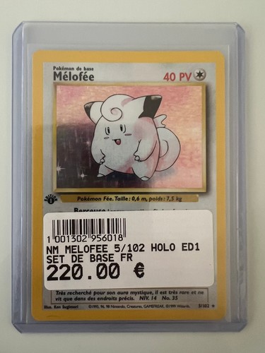 Carte pokemon mélofée 102 - mélofée, 5/102