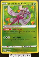 Carte Pokemon SUCREINE RADIEUX 016/195 Epée et Bouclier 12 EB12 FR NEUF