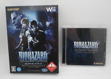 Wii Biohazard The Darkside Chroniques Collector Paquet & Original Bande Sonore