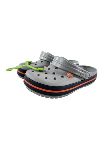 Crocs crocband light grey navy - light,