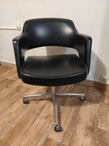 Fauteuil bureau années 60 - fauteuil,
