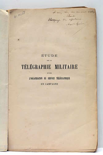Livre ancien télégraphie - ancien,