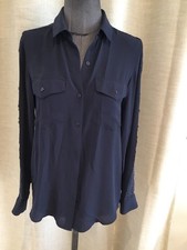 Très Belle Chemise Fluide Marine The Kooples 34/36 Tbe