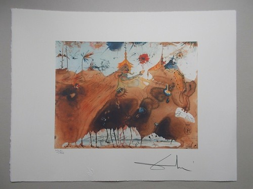 Lithographie salvador dali - ,