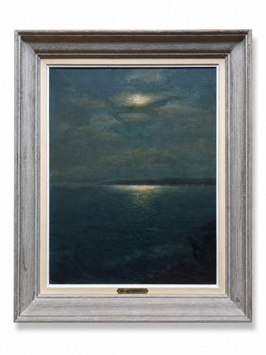Tableau ancien clair lune - tableau,