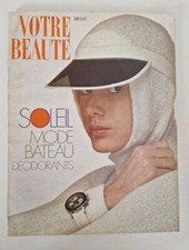 Magazine mode fashion VOTRE BEAUTE #419 juin 1970 soleil mode bateau