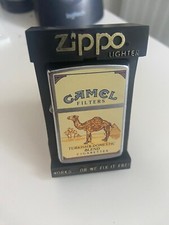 BRIQUET VINTAGE ZIPPO 1989 CAMEL FILTERS ETAT NEUF UNFIRED NOS RARE