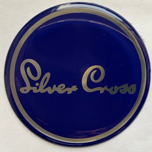 Silver cross pram badge - pram,