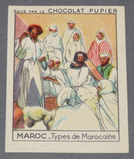 CHROMO CHOCOLAT PUPIER AFRIQUE