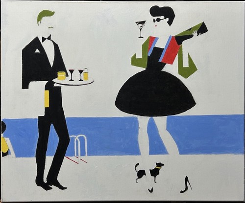 Large original scene - original, the