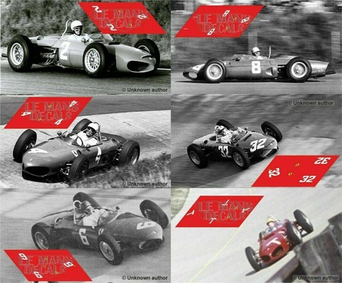Décal ferrari 156 gp - 156,