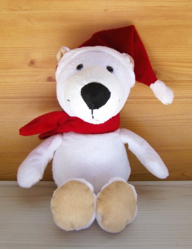 Peluche ours polaire - ours, kinder