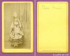 CDV PAOLA MARIÉ, CHANTEUSE