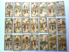 Rare très ancien Jeu de tarot