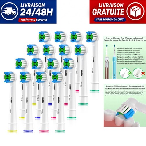 Têtes brosse dents - 16,
