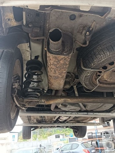 Tube arriere echappement opel - arriere,