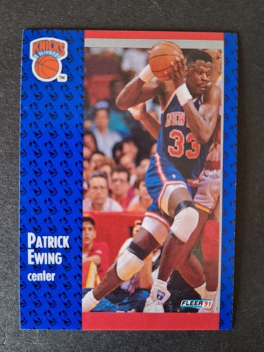 Patrick ewing 136 - ewing, fleer