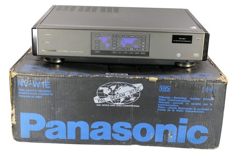 Panasonic w1e multi vhs - nv-w1e,
