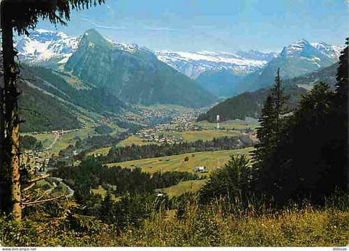 Carte postale morzine - carte,