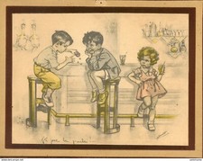 S8679 - Gravure GERMAINE BOURET : j'te joue la poule !...