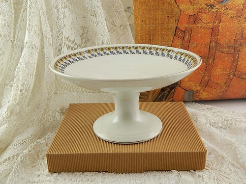 Antique rare surélevé bol - surélevé,