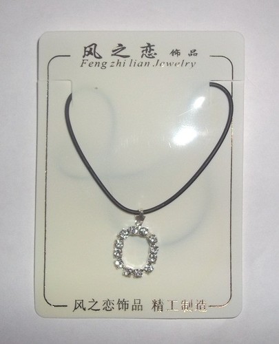 Collier avec pendentif strass - avec,