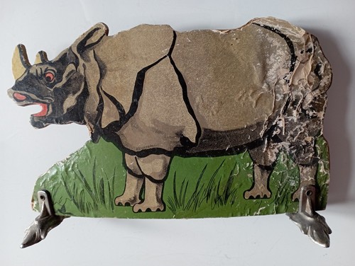 Rhinocéros cible pour jeu - pour, de