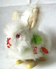AUTOMATE CARL - TRÈS RARE LAPIN SAUTEUR ANGORA -FONCTIONNE -MADE IN WEST GERMANY