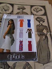  PATRON "VOGUE 6 VERSIONS ROBE DE SOIREE COUTURE  TAILLE 34 AU 42  N°916 (A5)