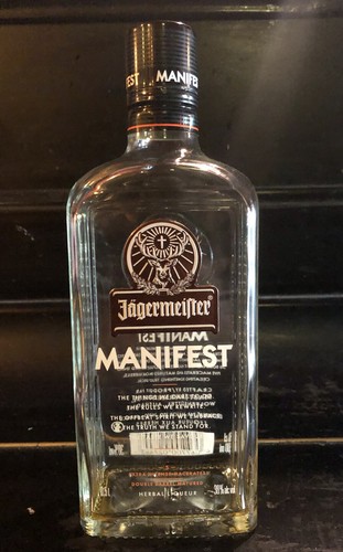 Bouteille vide jagermeister - vide,,