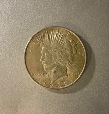 ONE DOLLAR 1922 LIBERTY / PEACE -  ETATS UNIS / MONNAIE en ARGENT.