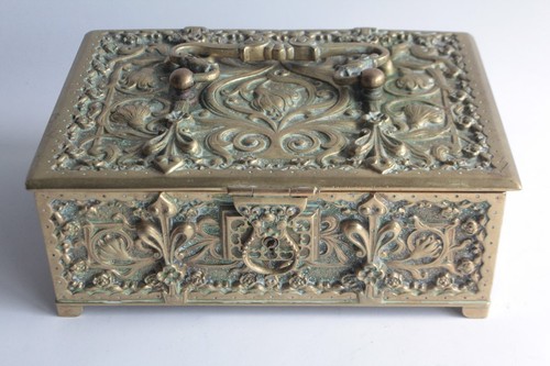 Coffret bijoux bronze - à,