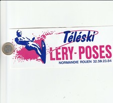 AUTOCOLLANT . Sport TELESKI