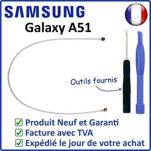 Câble interne coaxial blanc - interne,