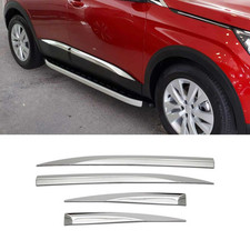 Garniture de Porte Latérale pour Peugeot 3008 Active P84 2016-2025 en inox 4Pcs
