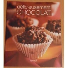 Livre délicieusement chocolat - délicieusement,