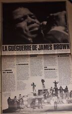 James Brown [Coupure de Presse - 1971] - Au dos : Jimmy Hendrix (Discographie)